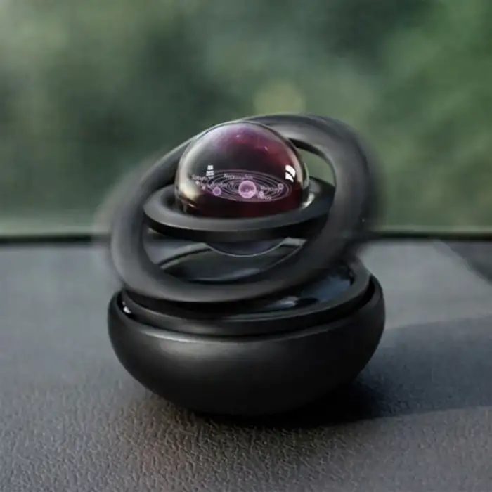 Güneş Enerjisi İle Çalışan Galaksi Temalı Oto Koku-Siyah Renk