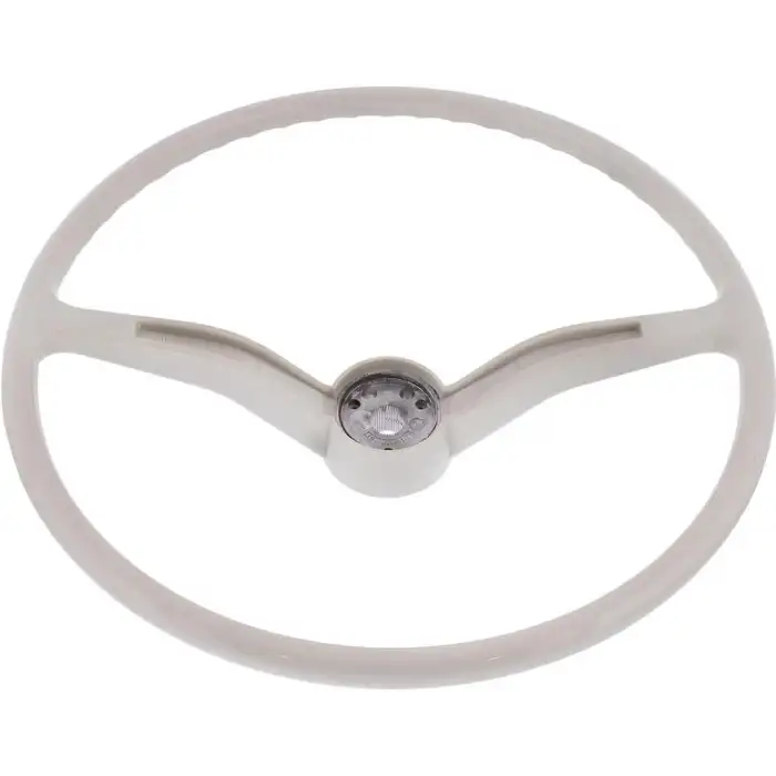 Kemik Direksiyon Klasik Model Koyu Beyaz Renk İthal Retro Nostaljik Direksiyon