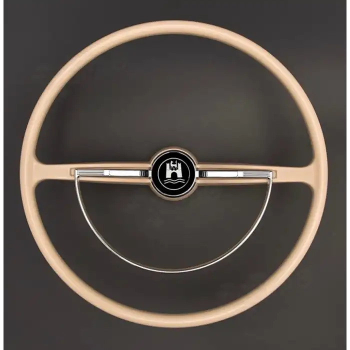 Kemik Direksiyon Klasik Model Bej Renk İthal Retro Nostaljik Direksiyon