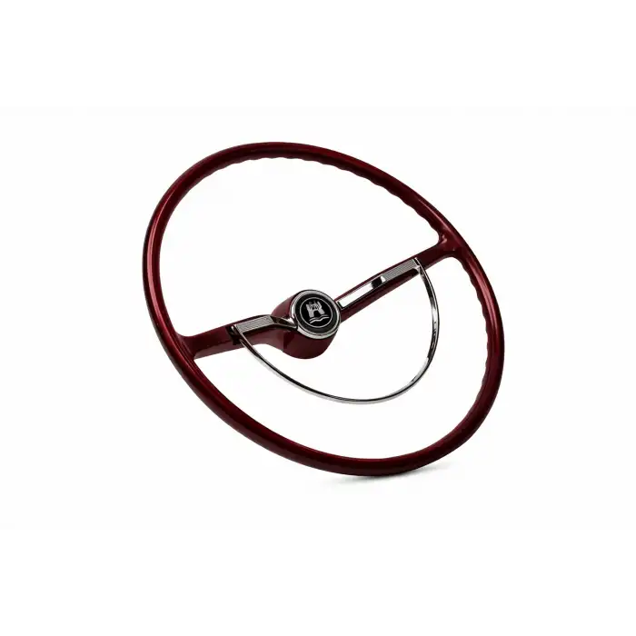 Kemik Direksiyon Klasik Model Kırmızı Renk İthal Retro Nostaljik Direksiyon