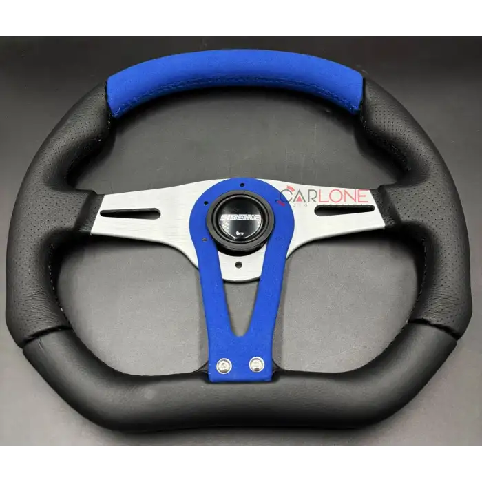 Momo Tip Spor Direksiyon Mavi Nubuk Süet Deri Detaylı 32cm Özel Seri