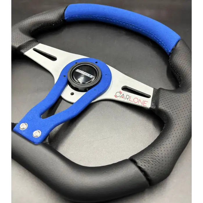 Momo Tip Spor Direksiyon Mavi Nubuk Süet Deri Detaylı 32cm Özel Seri