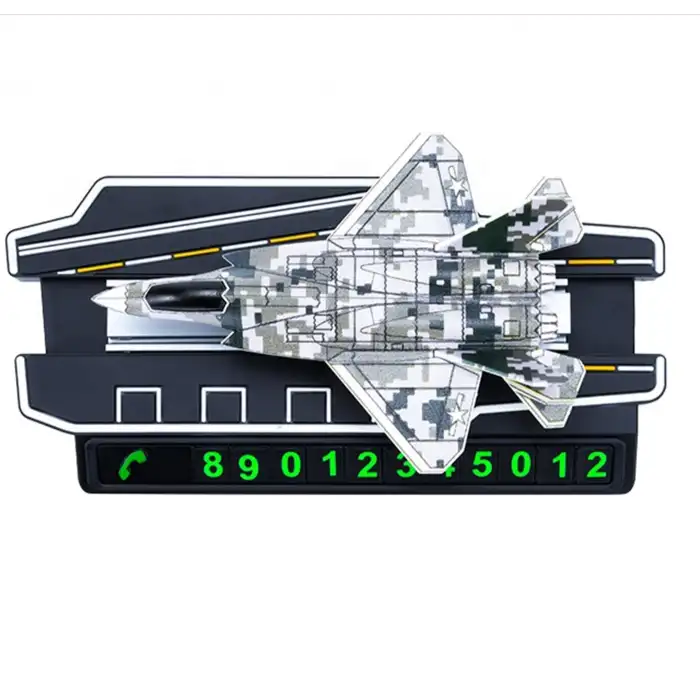 F16 Uçaklı Oto Telefon Numaratörü – Torpido Üstü Park Kartı