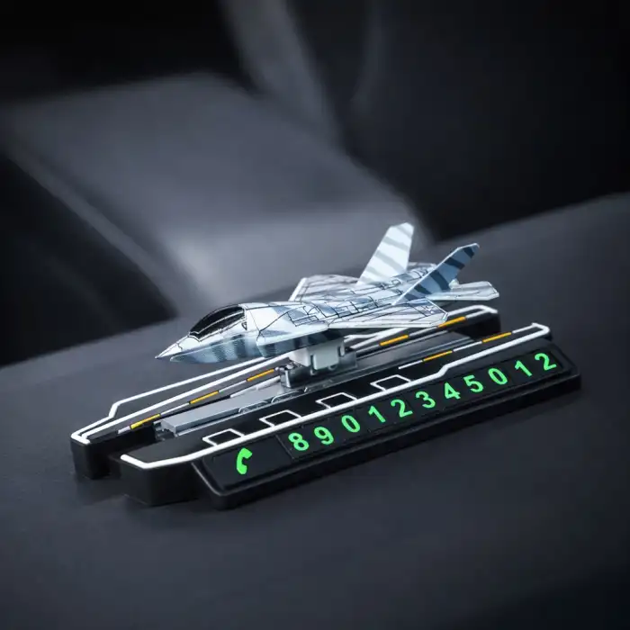 F16 Uçak Modeli Park Tel Telefon Numaratörü Kokulu Torpido Süsü Egzozdan Koku Yayan