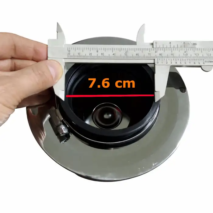 Simota 76mm Açık Hava Filtresi-Open Air Filter-Performans Hava Filtresi-Kırmızı