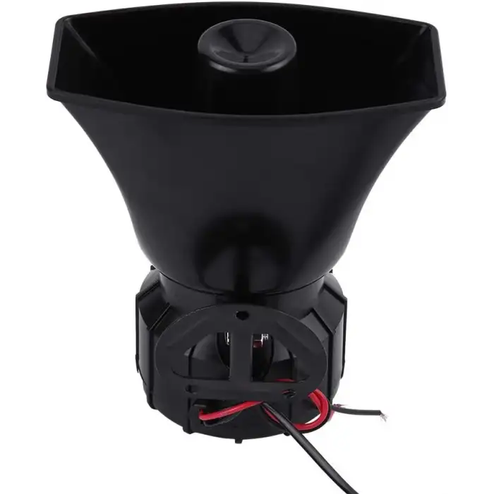 7 Sesli Mikrofonlu Konuşmalı Megafon Siren - Polis Sireni