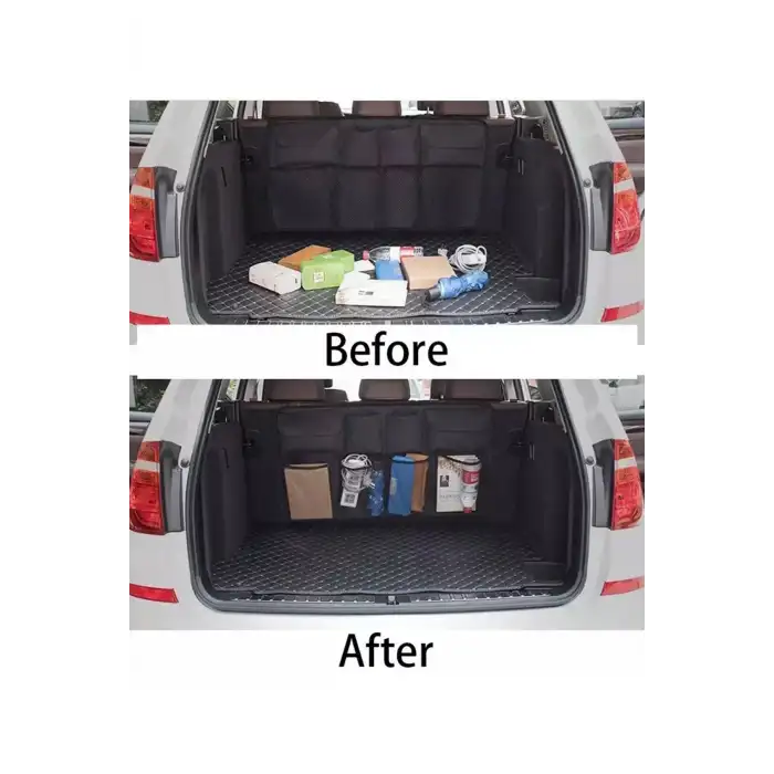 8 Cepli Araba Koltuk Arkası Eşya Düzenleyici Organizer Araç Bagaj Çantası Oto Içi Çanta Aksesuar