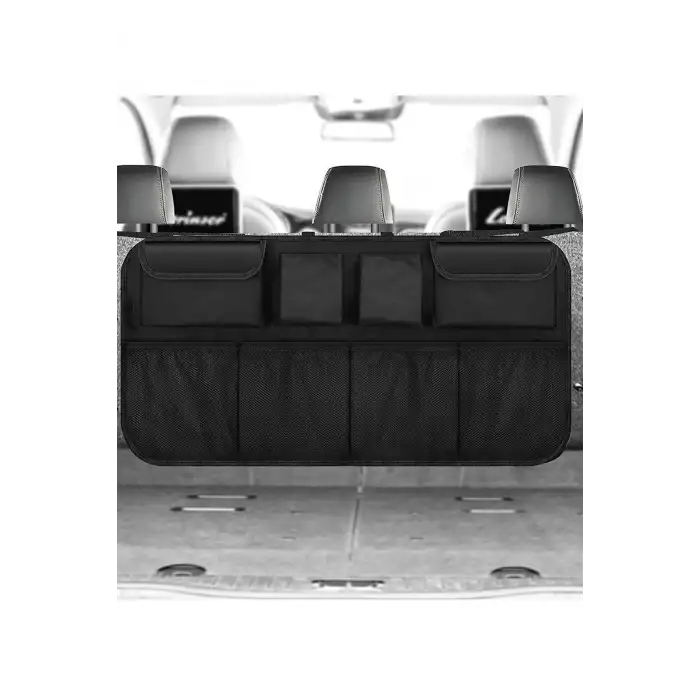 8 Cepli Araba Koltuk Arkası Eşya Düzenleyici Organizer Araç Bagaj Çantası Oto Içi Çanta Aksesuar
