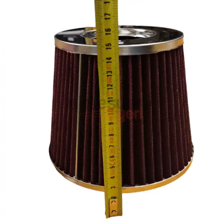 Opel Vectra B Açık Hava Filtresi Geniş Krom Başlı Kırmızı Renk-Süper Ses Yüksek Performans