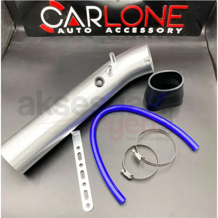 Açık Hava Filtresi İçin Krom Uzatma Borusu Metal Ürün 7.6cm çap, 45cm Uzunluk