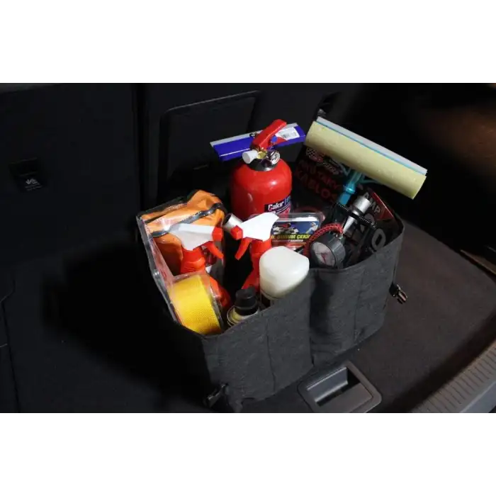 Araç Bagaj Düzenleyici Çanta - Organizer - Katlanabilir Sepet Tarzında