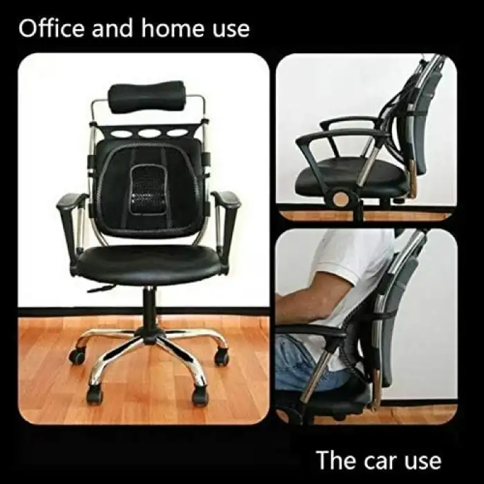 Araç Bel Desteği Minder File Rahatlatıcı Masaj Etkili Ev-Ofis-Araç