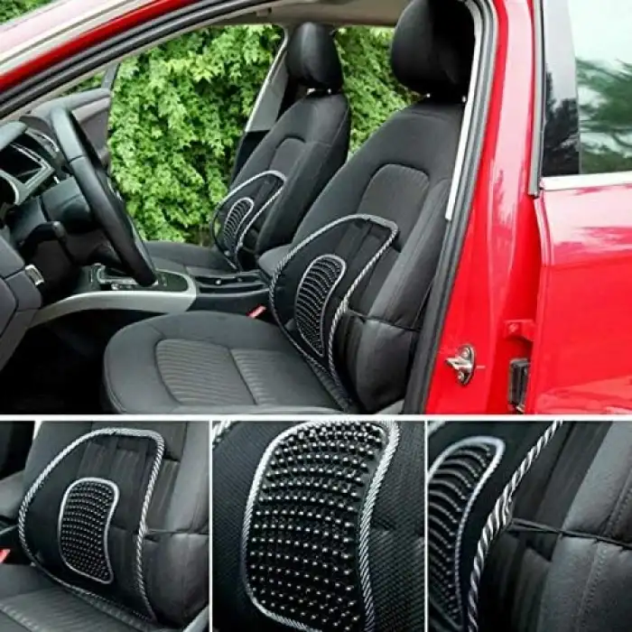 Araç Bel Desteği Minder File Rahatlatıcı Masaj Etkili Ev-Ofis-Araç