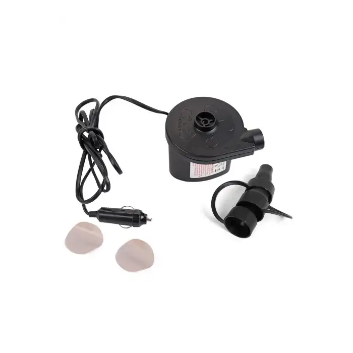 Şişme Araç İçi Seyahat Yatağı Oto Araç İçi Yatak Gri Renk Pompa+Yastık Dahil