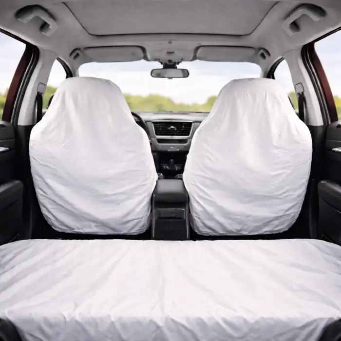 Beyaz Kefen Servis Kılıfı Orjinal Kefen Kumaşından Kefen Kılıf Salaş Model