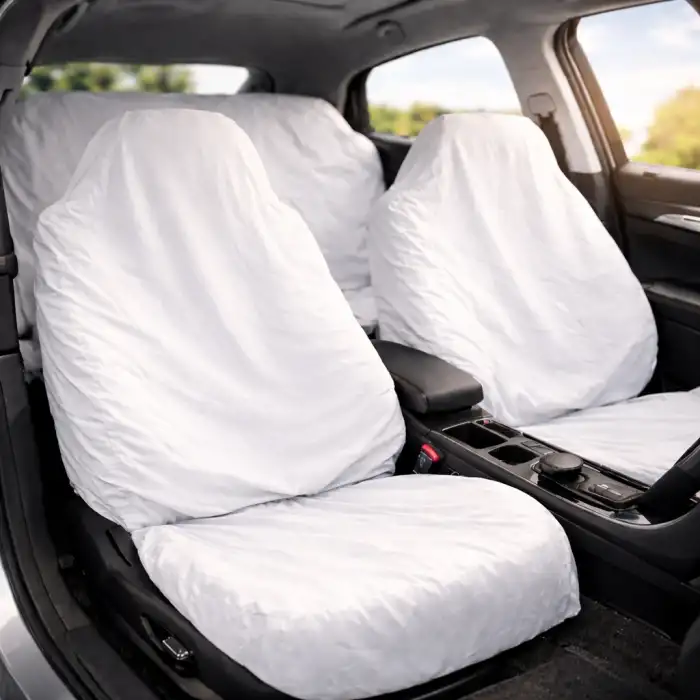 Beyaz Kefen Servis Kılıfı Orjinal Kefen Kumaşından Kefen Kılıf Salaş Model