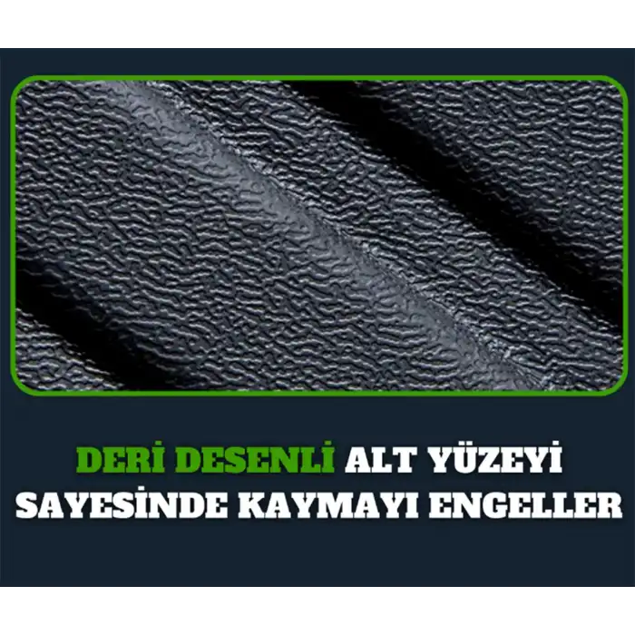 BMW 3 Serisi E90 2004-2013 4D Premium Havuzlu Paspas-Kaydırmaz Taban