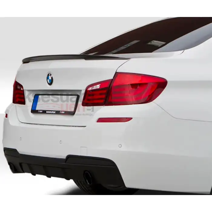 Bmw F10 M Performance Tip Spoiler Parlak Siyah Boyalı İthal Ürün Plastik