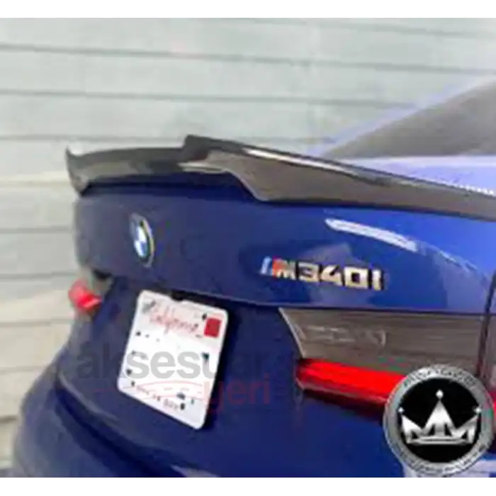 Bmw G20 Yarasa M4 Tip Spoiler Parlak Siyah Boyalı İthal Ürün Plastik