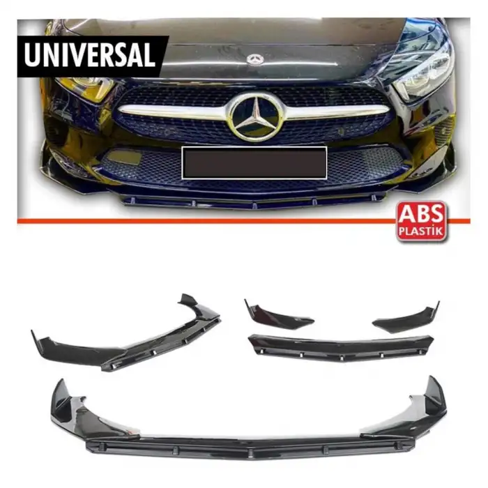 Brabus Lip Üniversal 3 Parça Ultra Profesyonel Ürün ABS Plastik Dayanıklı Malzeme