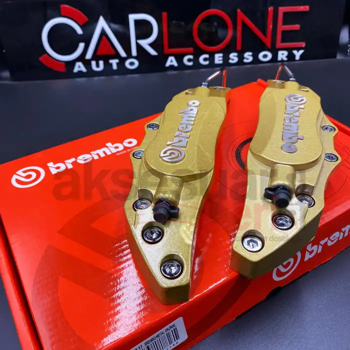Brembo Orjinal Metal Kaliper Kapağı Sarı Renk Fren Disk Kapağı 2Li Set Aynı Gün Kargo