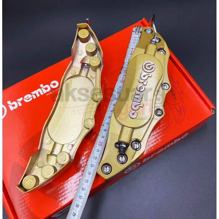 Brembo Orjinal Metal Kaliper Kapağı Sarı Renk Fren Disk Kapağı 2Li Set Aynı Gün Kargo