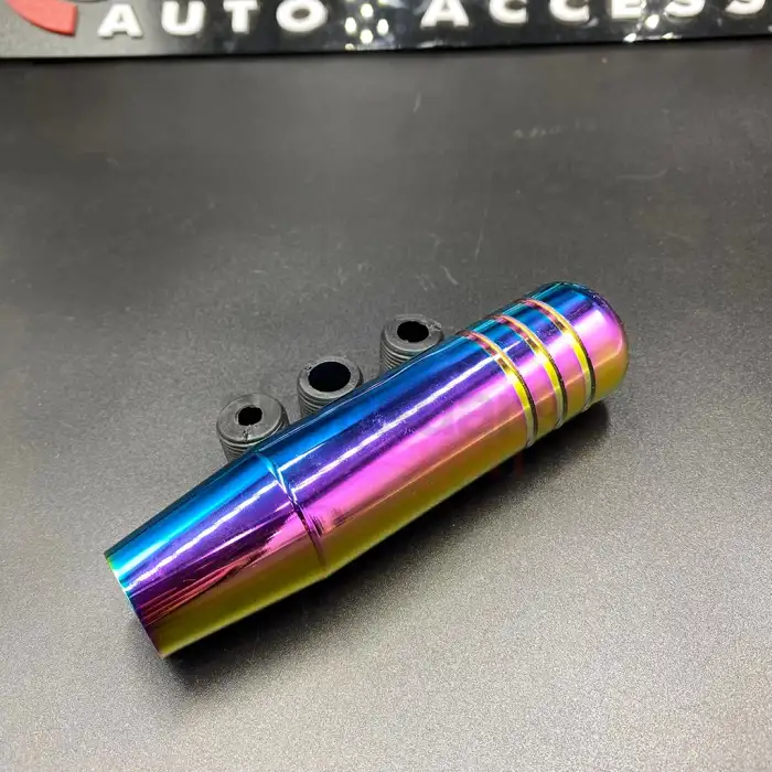 Bukalemun Yanıklı Vites Topuzu 13cm Metal Gövde Premium