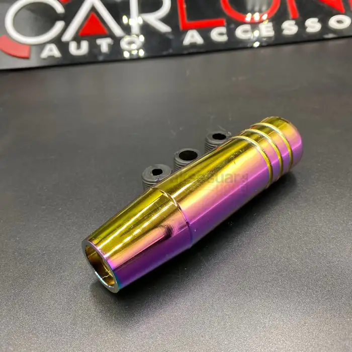 Bukalemun Yanıklı Vites Topuzu 13cm Metal Gövde Premium