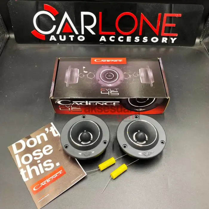 Cadence 10cm Dom Tweeter Cvlt45 - 200W Yüksek Performans