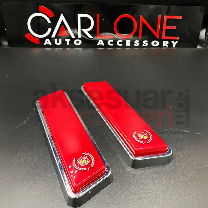 Cadillac Kırmızı Direk Lambası Gazetelik Neon Led 12V