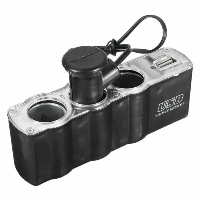 Çakmaklık Çoğaltıcı Usb li 3 Çakmaklık 1 Usb li A+ Ürün