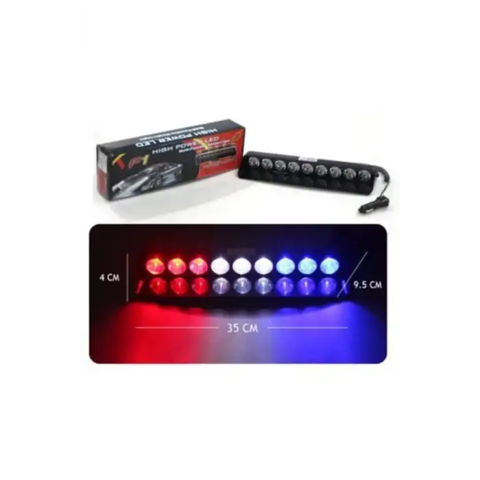 Cam İçi Vantuzlu Çakar 27 Ledli Ürün Makam Çakarı uzaktan Kumandalı Professıonal Ürün