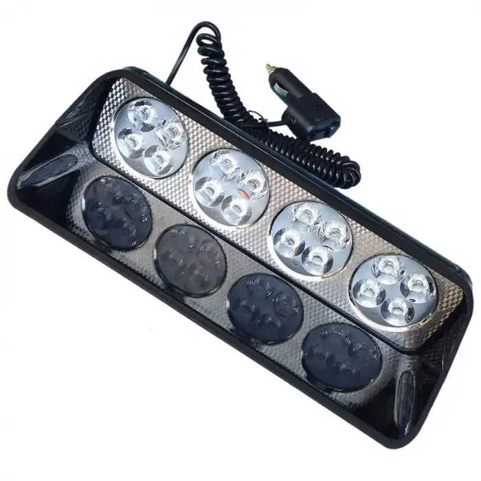 Cam İçi Vantuzlu Çakar S16 Ledli Ultra Kaliteli Ürün Uzaktan Kumandalı Polis Çakarı Makam Çakarı