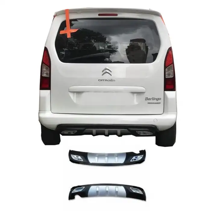 CİTROEN BERLİNGO UYUMLU DİFÜZÖR ARKA TAMPON EKİ