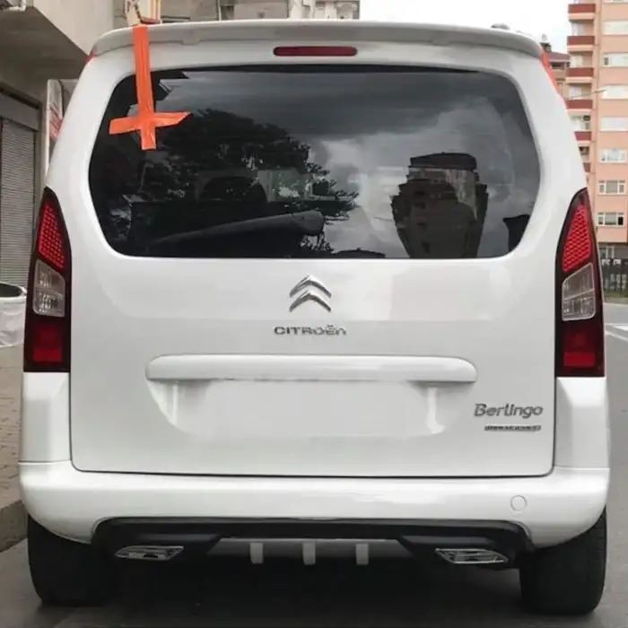 CİTROEN BERLİNGO UYUMLU DİFÜZÖR ARKA TAMPON EKİ