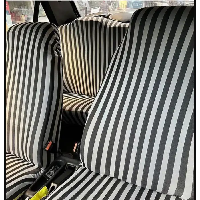 Çizgili Servis Kılıfı Siyah Beyaz- Zebra Desen Servis Kılıfı