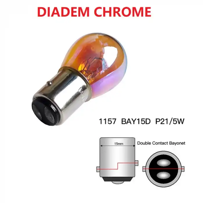 Diadem Sinyal Ampulu Amber Renk 12V 2 Adet