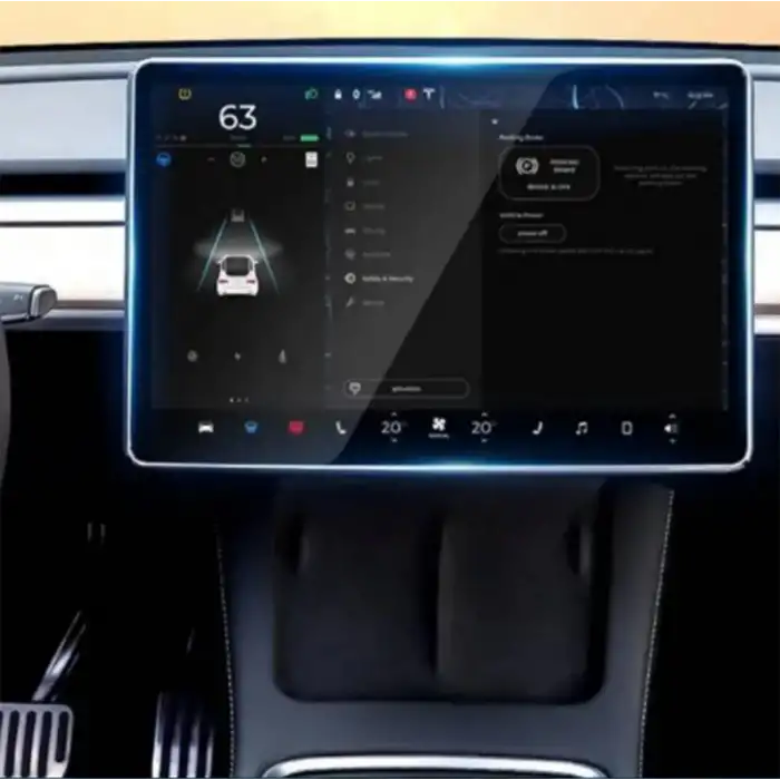 Ekran koruyucu film 15inch 2017-24 TESLA Y model-HD Tempered