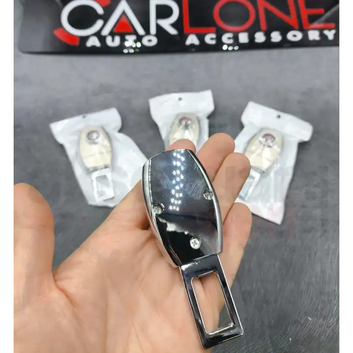 Fiat Amblemli Bej Renk Metal Emniyet Kemer Yükseltici Rahatlatıcı Toka 2 Adet