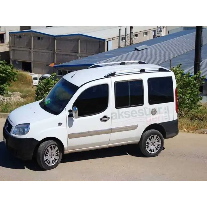 Fiat Doblo-1 2001-2010 Tavan Çıtası Port Bagaj Kısa Şase Orjinal Fabrikasyon Ürün Gri Renk