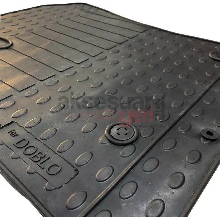 Fiat Doblo 2012 Sonrası Kauçuk Orjinal Paspas 4 LÜ Fabrikasyon Ürün