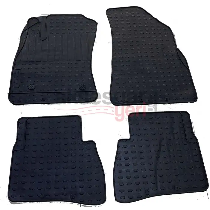 Fiat Doblo 2012 Sonrası Kauçuk Orjinal Paspas 4 LÜ Fabrikasyon Ürün