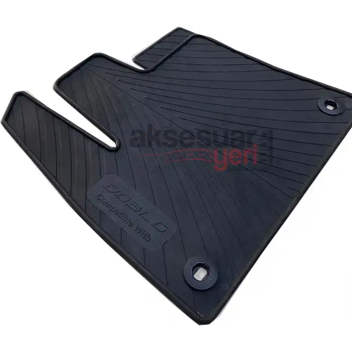 Fiat Doblo 2023 Sonrası Kauçuk Orjinal Paspas 4 LÜ Fabrikasyon Ürün