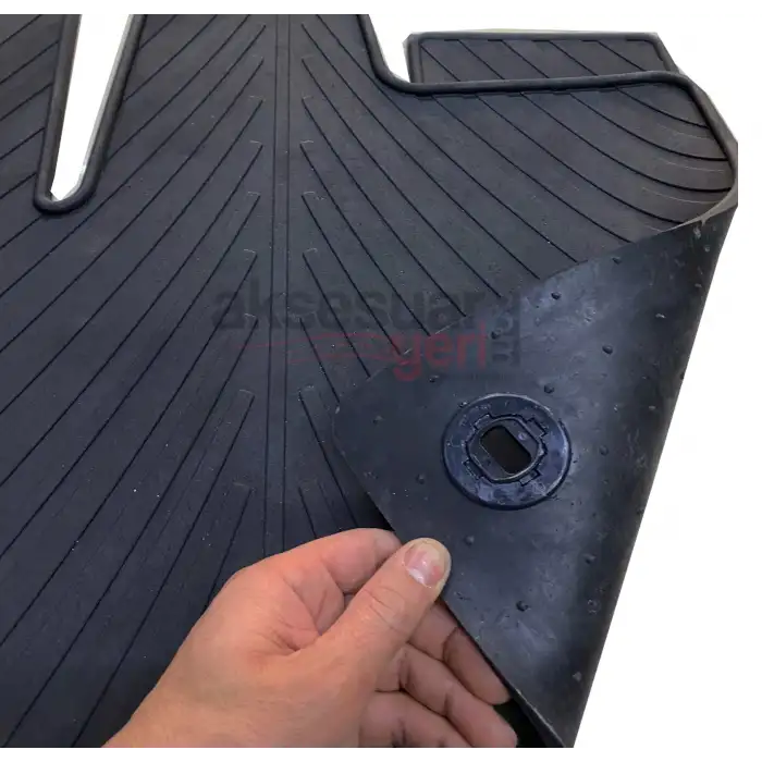 Fiat Doblo 2023 Sonrası Kauçuk Orjinal Paspas 4 LÜ Fabrikasyon Ürün