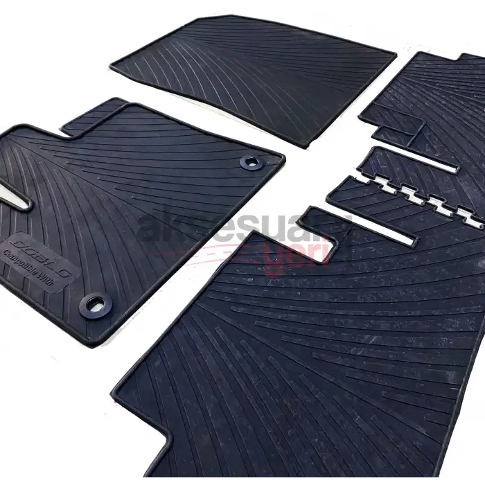 Fiat Doblo 2023 Sonrası Kauçuk Orjinal Paspas 4 LÜ Fabrikasyon Ürün