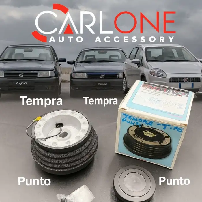 Fiat Tipo-Tempra-Punto Uyumlu Spor Sabit Direksiyon Göbeği Momo Tip