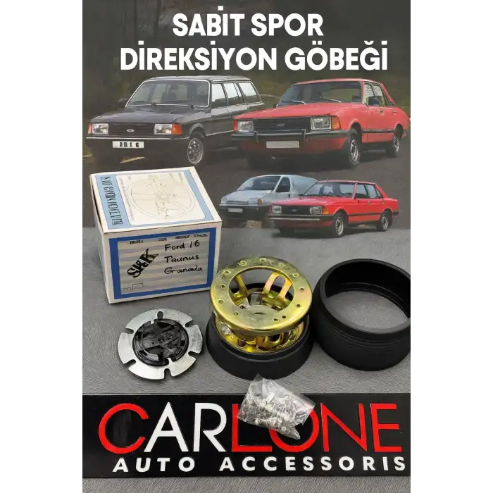 Ford 1.6/2.0 Taunus-Granada Uyumlu Sabit Spor Direksiyon Göbeği Momo Tip