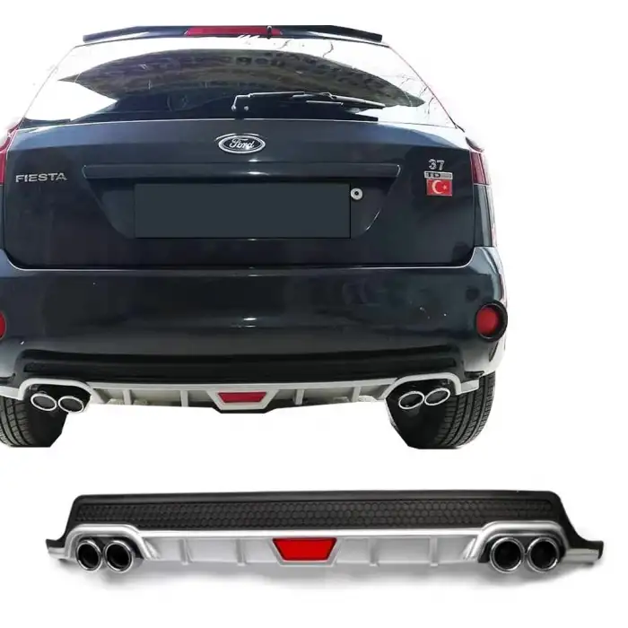 FORD FIESTA MK5 UYUMLU DİFÜZÖR ARKA TAMPON EKİ/CRL MDL