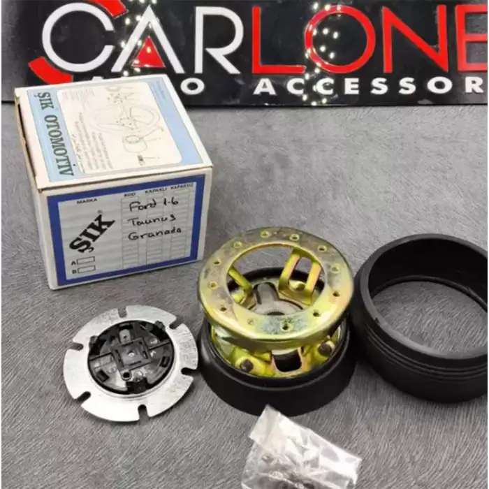 Ford Taunus Sabit Direksiyon Göbeği-35cm Mavi Drifting Momo Spor Direksiyon