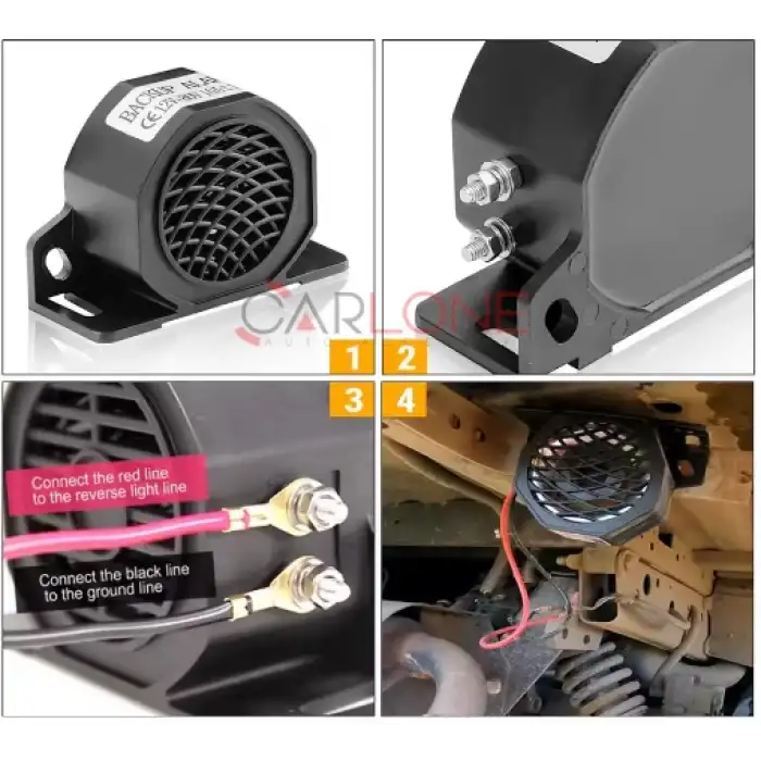 Geri Vites İkaz Sireni 12-80v Araçlarla Uyumlu 105Db Ses Gücü